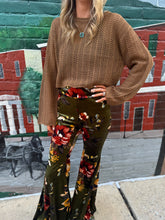 Load image into Gallery viewer, Zenana- Camel Cropped Knitted Sweater