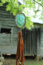Load image into Gallery viewer, ABA- Indian Face Pottery Necklace