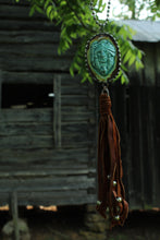Load image into Gallery viewer, ABA- Indian Face Pottery Necklace