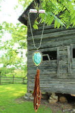 Load image into Gallery viewer, ABA- Indian Face Pottery Necklace
