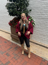 Load image into Gallery viewer, Zenana- Cabernet Knit 3/4 Sleeve Cardi