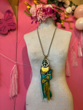 Load image into Gallery viewer, Harley & Maude’s- Yellow Funky Bird Necklace