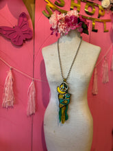 Load image into Gallery viewer, Harley & Maude’s- Yellow Funky Bird Necklace