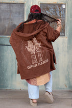 Load image into Gallery viewer, Kantha Bae- Hoodie Brown Open Hands