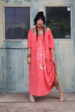 Load image into Gallery viewer, Kantha Bae- Dream Tee Dress Coral