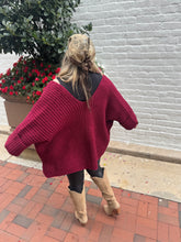 Load image into Gallery viewer, Zenana- Cabernet Knit 3/4 Sleeve Cardi