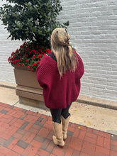 Load image into Gallery viewer, Zenana- Cabernet Knit 3/4 Sleeve Cardi