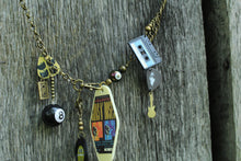Load image into Gallery viewer, TPP- I Love Rock N Roll Guns N Roses Charm Necklace