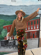 Load image into Gallery viewer, Zenana- Camel Cropped Knitted Sweater