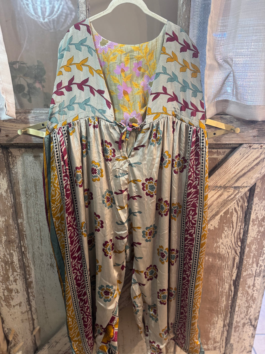 Soothing Jumpie- Wine/Teal/Mustard