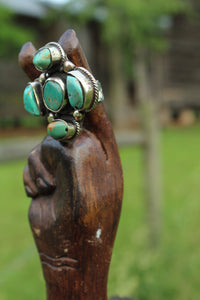 Rings- Turquoise 5 Stone