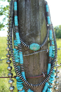 Necklace- Smaller Navajo Pearl