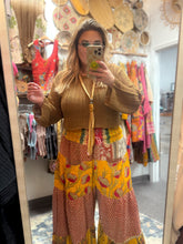 Load image into Gallery viewer, Zenana- Camel Cropped Knitted Sweater
