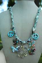 Load image into Gallery viewer, Necklace- Braided Bandana Charm

