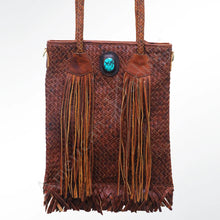 Load image into Gallery viewer, American Darling- Woven Fringe Tote
