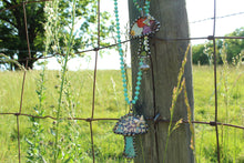 Load image into Gallery viewer, ABA- Upcycled Tin Mushroom Necklaces
