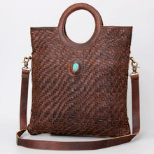 Load image into Gallery viewer, American Darling- Woven Handle Tote
