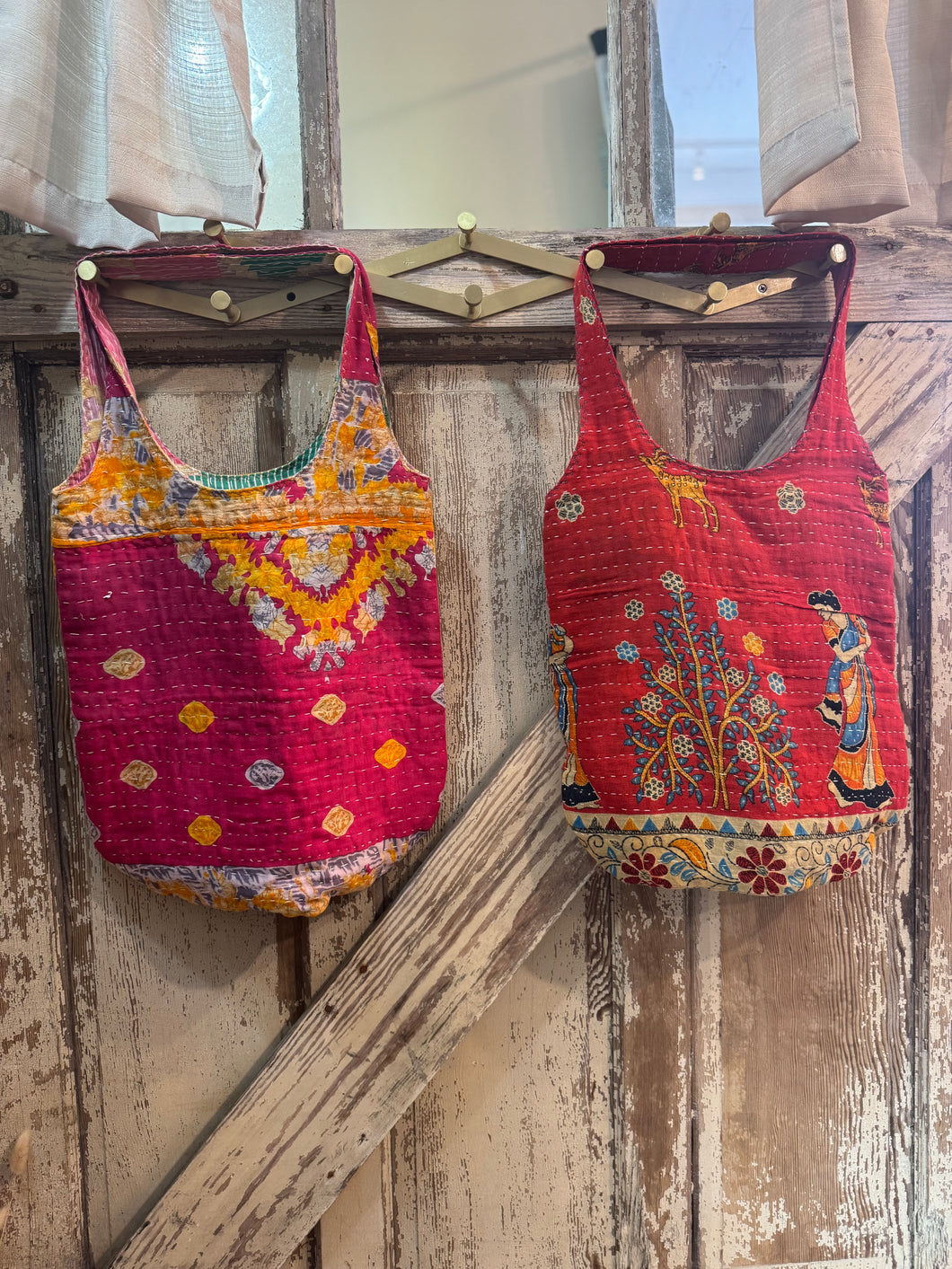 Crystals Kantha Bags 2 Colors