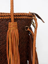 Load image into Gallery viewer, American Darling- Large Woven Tote
