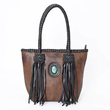 Load image into Gallery viewer, American Darling- Black/Brown Tote
