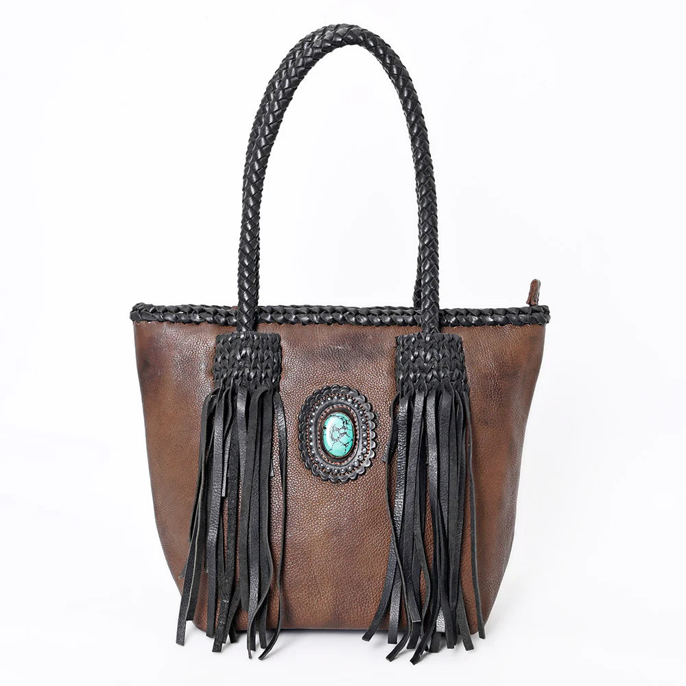 American Darling- Black/Brown Tote