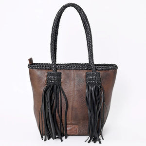 American Darling- Black/Brown Tote