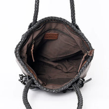 Load image into Gallery viewer, American Darling- Black/Brown Tote
