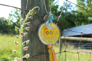 Necklace- You are my Sunshine Retro