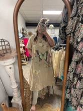 Load image into Gallery viewer, Butterfly Tee Shirt Dress
