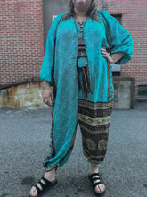 Load image into Gallery viewer, Kantha Bae-  Resonance Romper Blue
