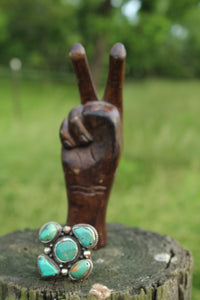 Rings- Turquoise 5 Stone