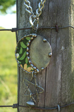 Load image into Gallery viewer, ABA- Vintage Tin Moon Star Necklace
