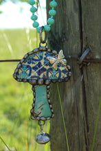Load image into Gallery viewer, ABA- Upcycled Tin Mushroom Necklaces
