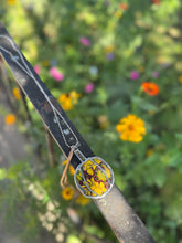 Load image into Gallery viewer, Necklace- Wine Floral Tin
