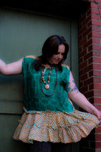 Load image into Gallery viewer, Get Ready Ruffle Tunic Green
