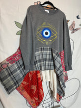 Load image into Gallery viewer, Morgan Factory- Eyeball Upcycled Tee
