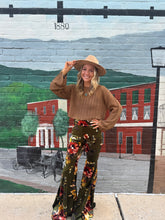 Load image into Gallery viewer, Zenana- Camel Cropped Knitted Sweater
