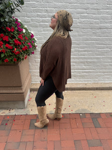 Zenana- Oversized Knit Sweater (2 Colors)