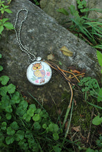 Load image into Gallery viewer, Necklace- Vintage Owl Soldered Tin
