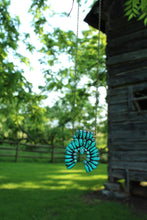 Load image into Gallery viewer, NECKLACE- Jeweled Clay Turquoise Squash Blossom
