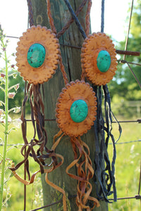 Necklace- Genuine Leather Bolos (3 colors)