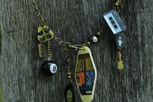 TPP- I Love Rock N Roll Guns N Roses Charm Necklace