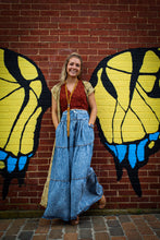 Load image into Gallery viewer, Bluevelvet- Denim Chambray Button Maxi Skirt
