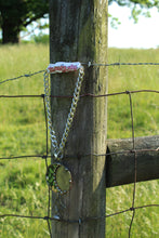 Load image into Gallery viewer, ABA- Vintage Tin Moon Star Necklace
