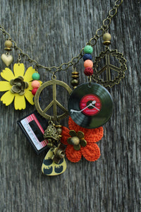TPP- Spin The Record Charm Necklace
