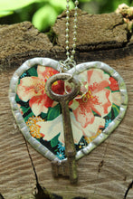 Load image into Gallery viewer, Necklace- Heart Vintage Tin
