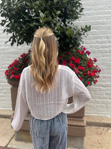 Zenana- Crop Knit Pullover (2 Colors)