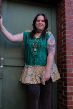 Load image into Gallery viewer, Get Ready Ruffle Tunic Green
