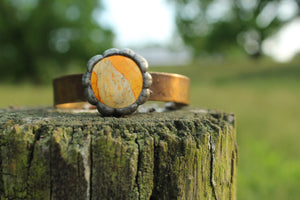 ABA- Spiny Oyster Metal Cuff Bracelet
