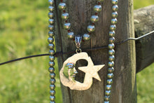 Load image into Gallery viewer, Necklace- Star + Moon

